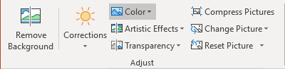 Color in PowerPoint 365