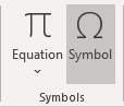 Symbol in PowerPoint 365