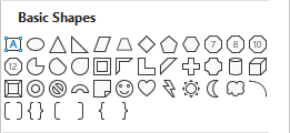 Basic shapes in PowerPoint for Microsoft 365 Basic shapes in PowerPoint 365