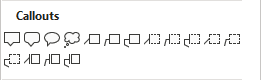 Callouts for flowchart in Excel for Microsoft 365 Callouts for flow chart in Excel 365