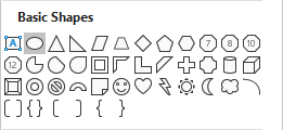 Oval in Excel 365