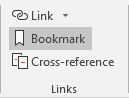 Bookmark in Word for Microsoft 365 Bookmark in Word 365