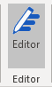Editor button on the Home tab in Word 365