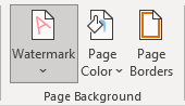 Page Background in Word for Microsoft 365 Page Background in Word 365