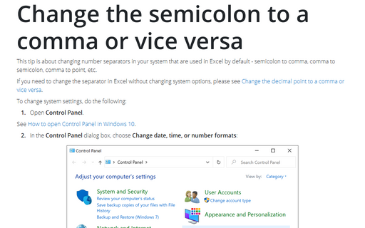 Change the semicolon to a comma or vice versa