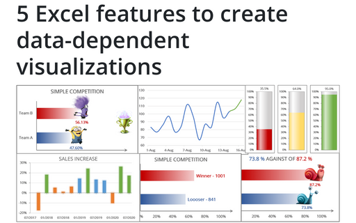 5 Excel features to create data-dependent visualizations