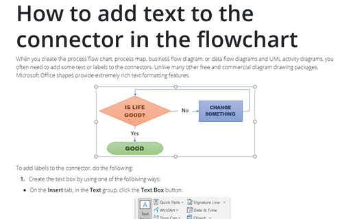 Create Process Flow Chart In Word