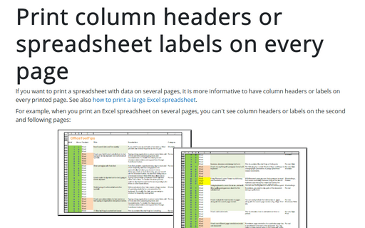 How to make labels from excel 2010