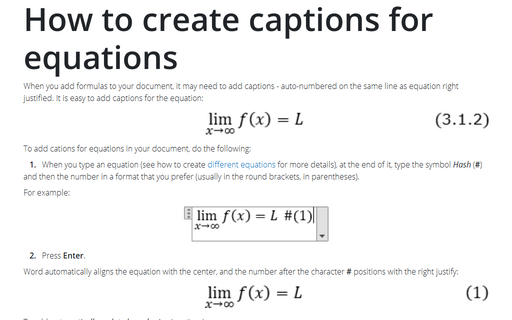 microsoft word equation error