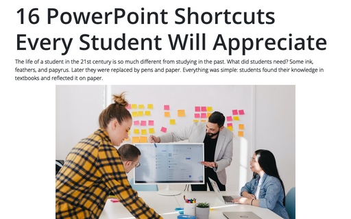16 PowerPoint Shortcuts Every Student Will Appreciate